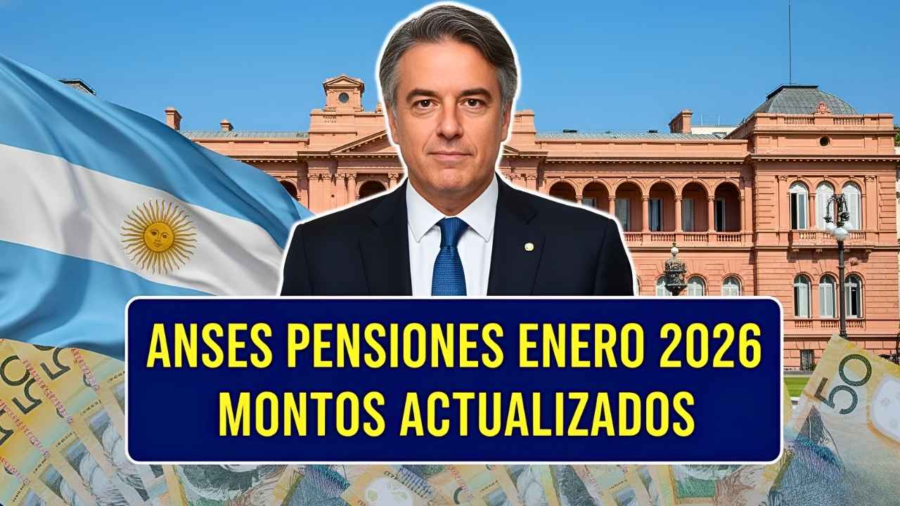 ANSES pensiones enero 2026: montos actualizados, quién accede y cronograma de cobros