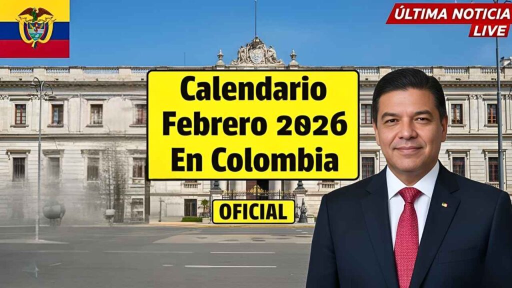 Calendario febrero 2026 en Colombia: pensiones y apoyos sociales, beneficiarios y fechas clave
