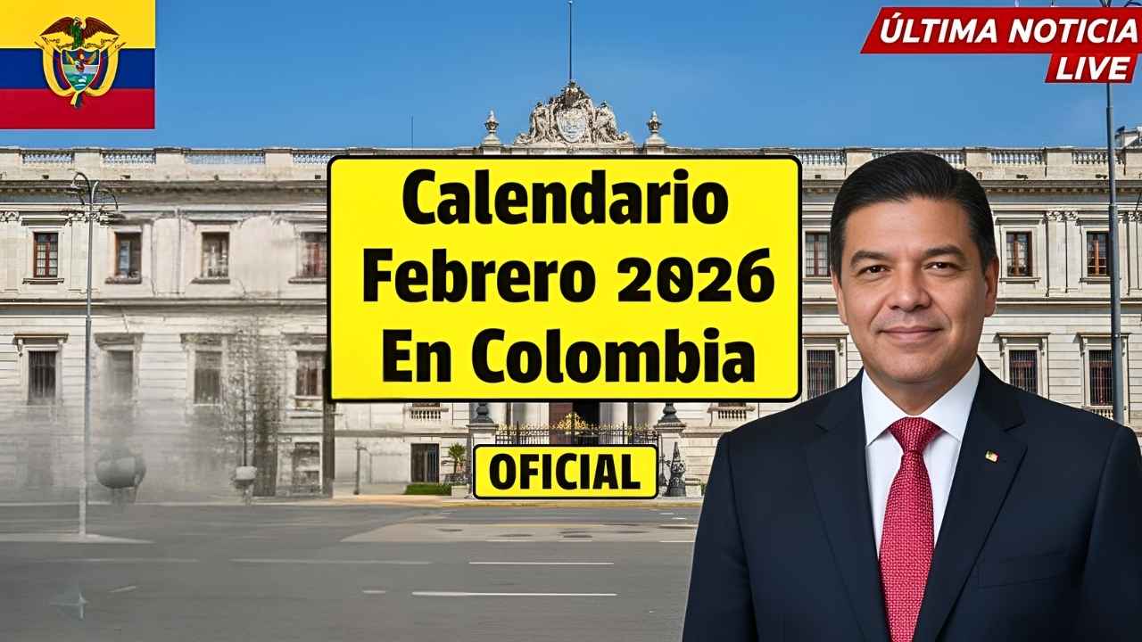 Calendario febrero 2026 en Colombia: pensiones y apoyos sociales, beneficiarios y fechas clave